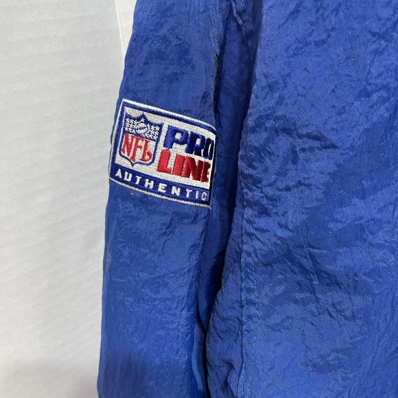 Vintage New York Giants Full Zip Starter Jacket, Large, Blue, Pro Line Hooded - Picture 7 of 13